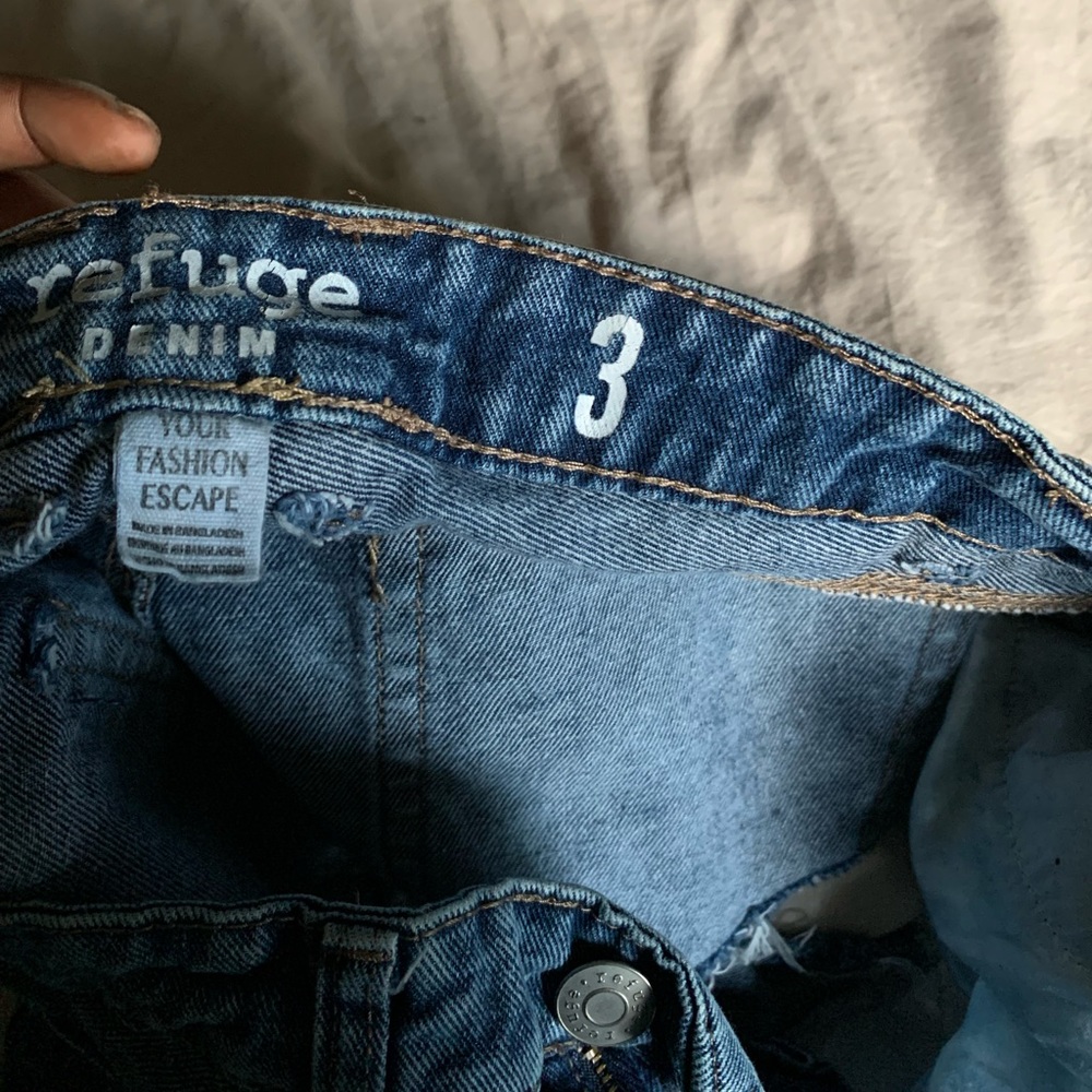 Distressed Short Shorts - Picture 4 of 4